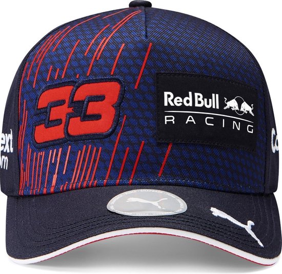 vertegenwoordiger Gearceerd Geweldig Red Bull Racing Max Verstappen Baseball Cap | bol.com