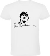 Paul mccartney Heren t-shirt | Liverpool | popmuziek | Beatles | grappig | cadeau | Wit