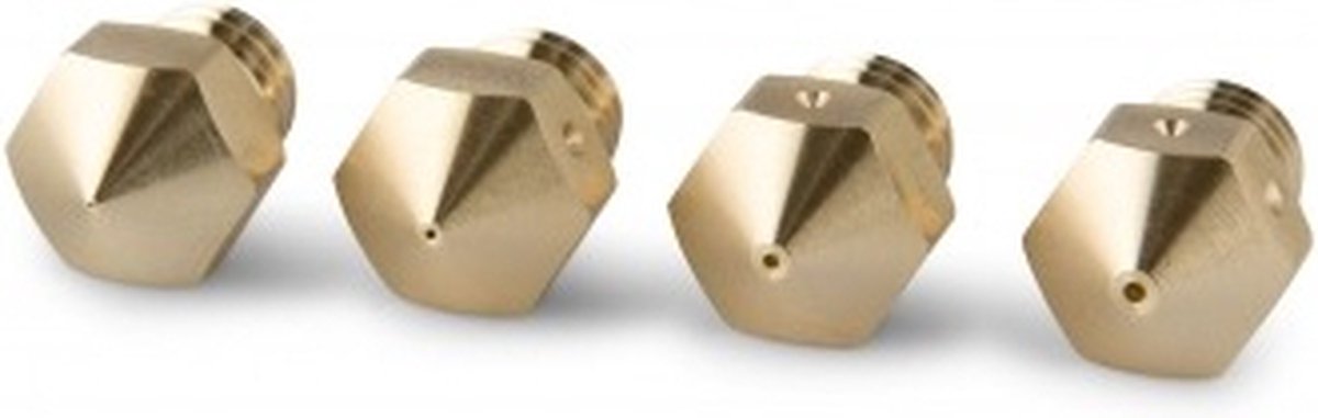 Prima Creator PrimaCreator MK8 Mixed Size Brass Nozzle - 4 pcs (0.20 mm/0.40 mm/0.60 mm/0.80 mm)