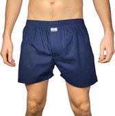 UNDERDOG - Wijde boxershort - Donkerblauw effen - S - Premium Kwaliteit