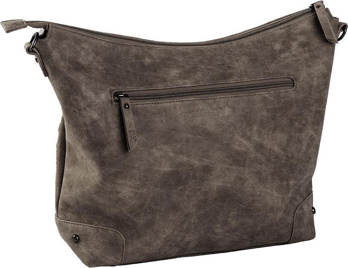 Bruine leren hobotas – slouchy nappaleren crossbody, 13 laptoptas - zachte damesschouderhandtas - België