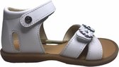 Naturino velcro multi bloempjes lederen sandalen Nymeria wit mt 25