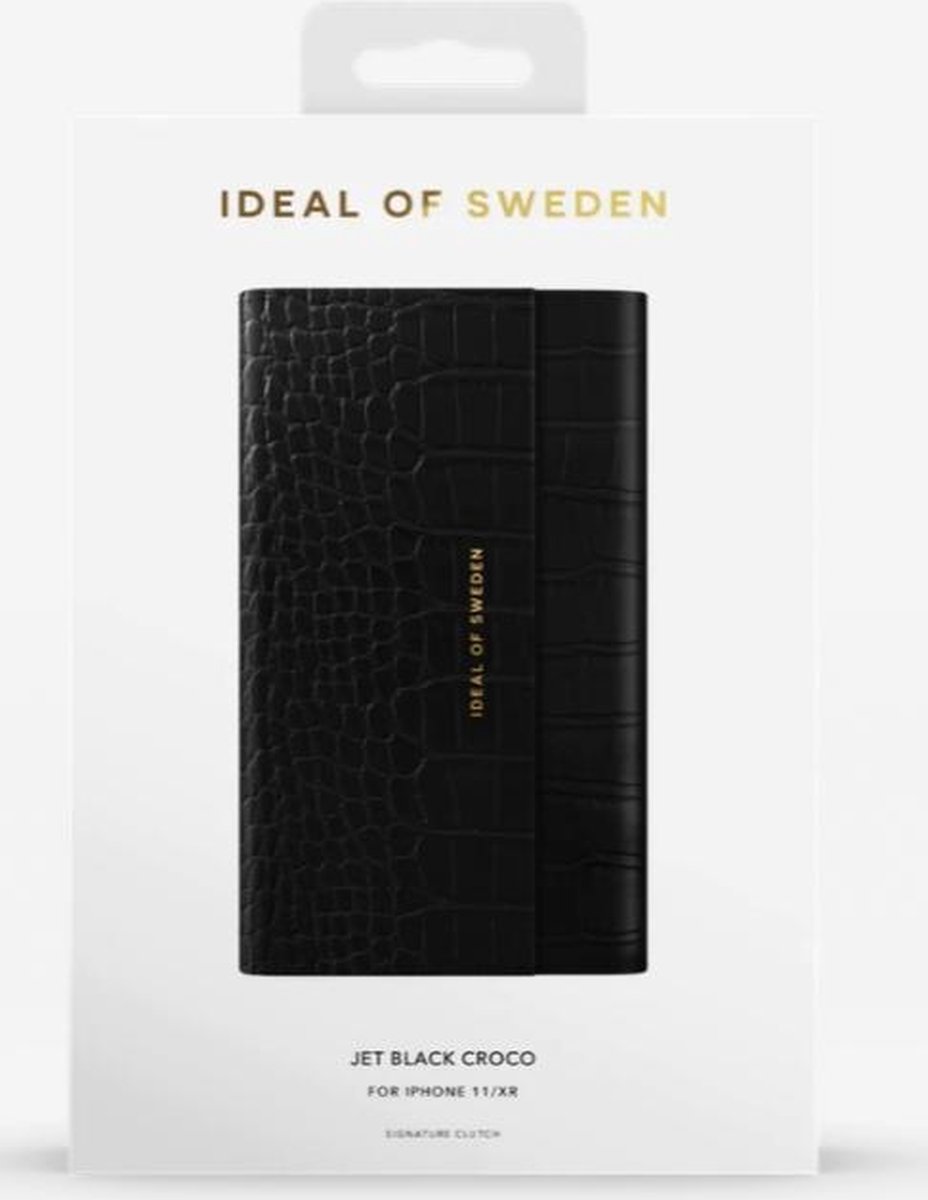 Croco Ideal Of Sweden Iphone 11 Clutch IDeal Of Sweden Neo Noir