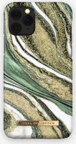 iDeal of Sweden Fashion Case voor iPhone 11 Pro/XS/X Cosmic Green Swirl