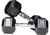 2x 7.5 kg Professional Dumbbell Set - Fitness Dumbellset