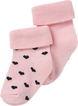 Noppies Meisjes Sokken - Roze - 3-6 maanden