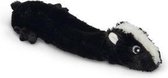 Beeztees flatinos pluche wasbeer Timba zwart 32 cm