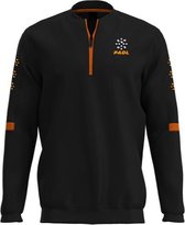 Padl Zip top sweater - Padel - sr - Black/orange - M