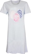 Temptation  Dames Bigshirt nachthemd Lichtblauw TPNGD1019A  - Maten: XXL