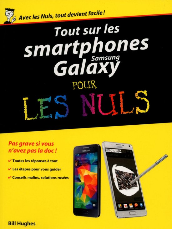 Tout sur les smartphones Samsung Galaxy pour les Nuls - cover