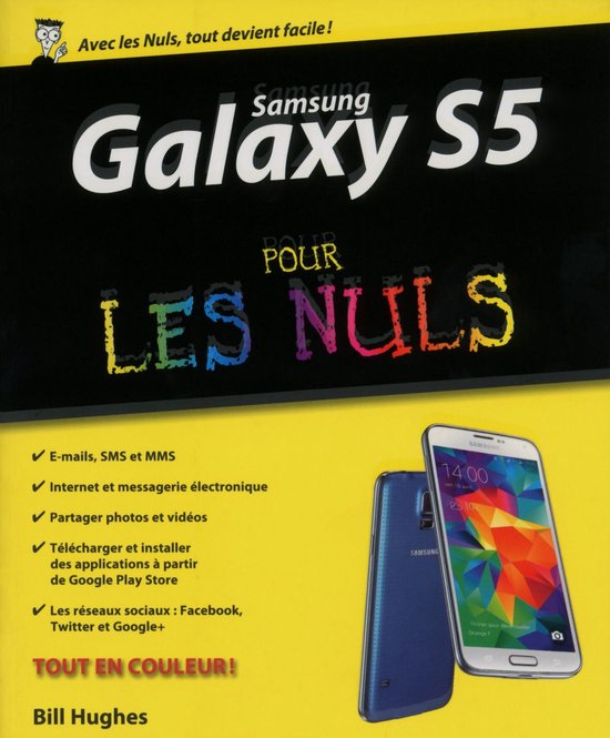Samsung galaxy S5 pour les nuls - cover