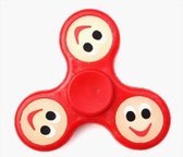 Fidget spinner glow in the dark ROOD smiley emoji emoticons