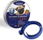 Biologische vlooienband voor honden | Blauw | beschermt langdurig tegen teken en vlooien | zonder schadelijke pesticiden