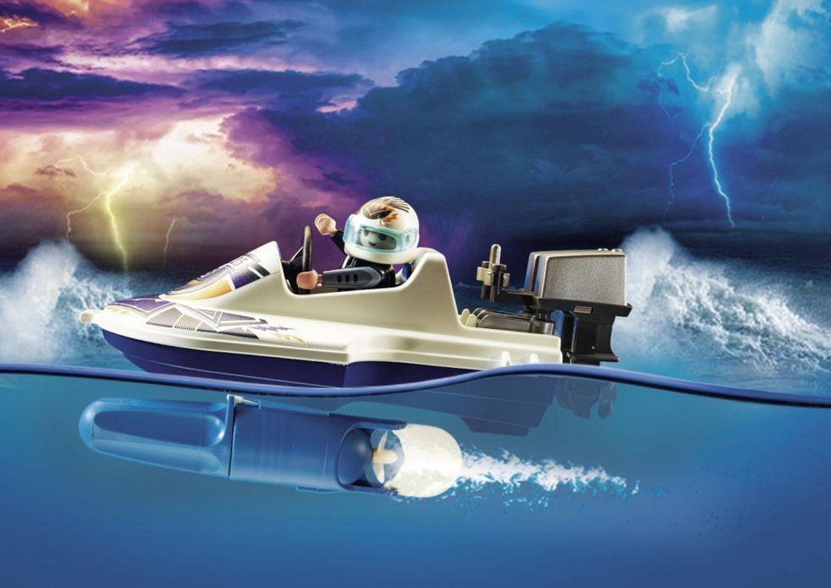PLAYMOBIL City Action Redding op zee: brandbestrijdingsmissie met reddingskruiser - 70140 — afbeelding 10