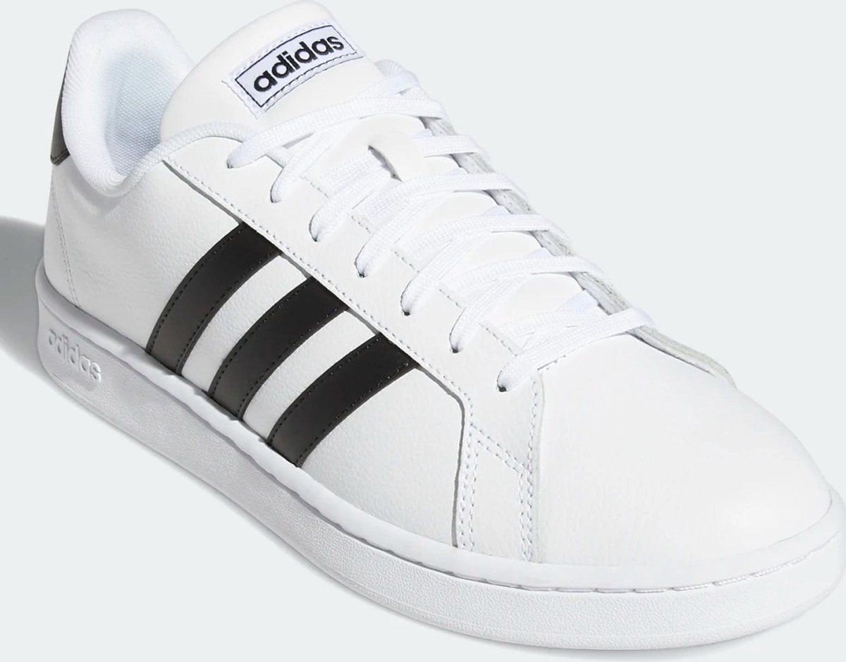 adidas Grand Court Heren Sneakers - Ftwr White/Core Black - Maat 44 2/3 |  bol.com