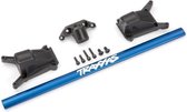 TRX6730X, Chassis brace kit blau für LGC-Chassis