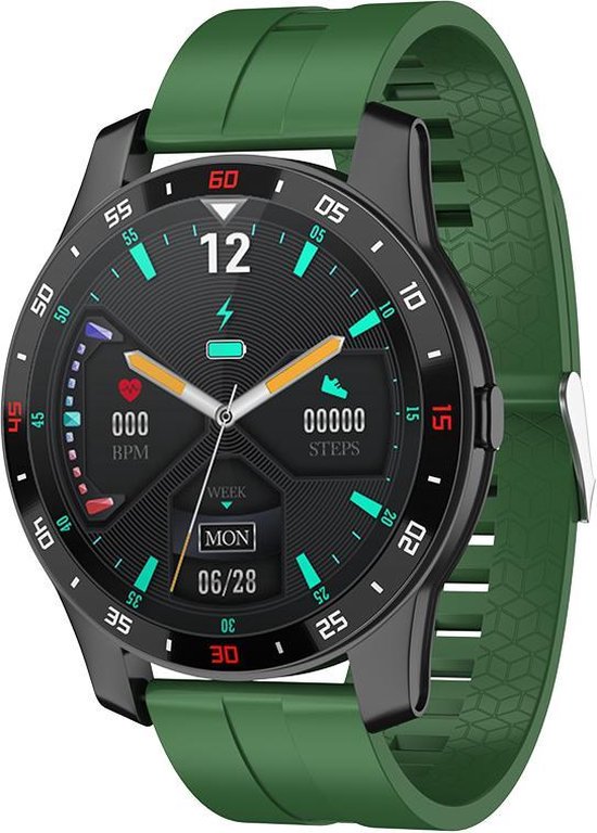 Bol Com F12 Pro Smartwatch Heren Vaderdag 2021 Model Groen Fitness Tracker