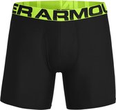 Under Armour Tech 6in Boxers 2 Pack-BLK - Maat SM