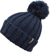 Snowflake Muts Blauw - Blauwe Beanie - Wakefield Headwear - Mutsen