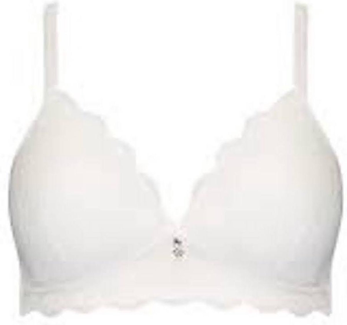 Soutien- BH soft kanten paddé Naturana sans armatures taille 90D blanc