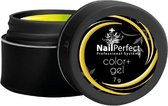 Nail Perfect Color+ Gel Yellow 7gr