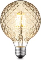 Home sweet home LED lamp Deco E27 4W 9.5 dimbaar - amber