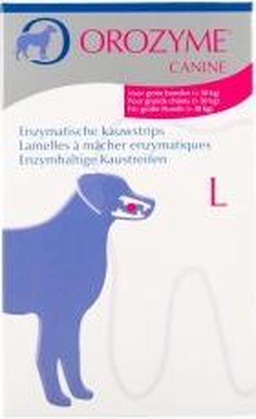 Orozyme Kauwstrips L - 141 gr.