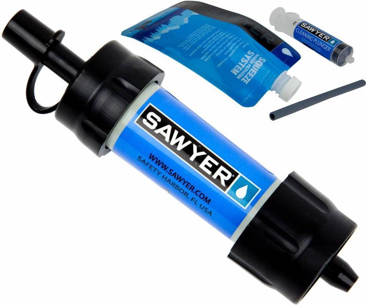 Sawyer Waterfilter SP128 - Mini - Blauw - 375.000 Liter - Sawyer