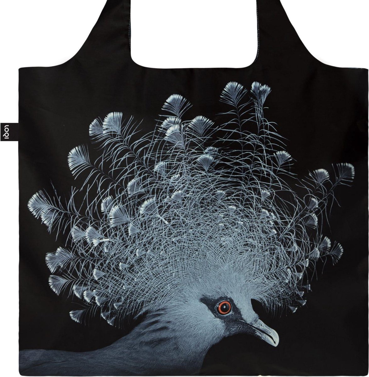 LOQI National Geographic Boodschappentas - Crowned Pigeon