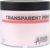 Astonishing Acrylic Powder Transparent Pink 250g