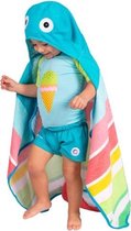 Imaginarium Badponcho Vissen - Handdoek met Capuchon voor Kinderen