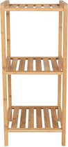 Bamboe Kast AUSTIN - Bruin - Bamboe - 75 x 33 x 33 cm