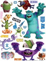 Disney muursticker Monsters en co. blauw, paars en groen - 600105 - 65 x 85 cm