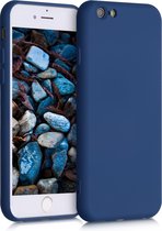 kwmobile telefoonhoesje voor Apple iPhone 6 / 6S - Hoesje voor smartphone - Back cover in donkerblauw