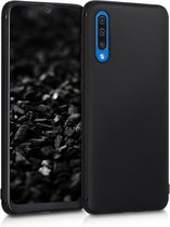 kwmobile telefoonhoesje geschikt voor Samsung Galaxy A50 - Hoesje voor smartphone - Back cover in mat zwart