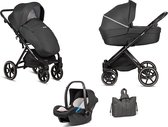 B-Moonrock Grey Kinderwagen - Lummy Frame - Full Option - Met autostoel