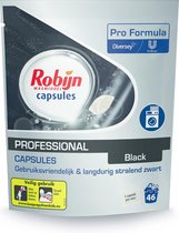 Robijn Black Wasmiddel Capsules Pro Formula - 1 zak van 46 capsules