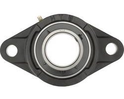 HTB UCFL 207 Flenslager Grijs/grauw gietijzer Boordiameter 35 mm Gatafstand 130 mm