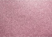 Glitterkarton Kangaro Oud roze - 50x70cm pak a 10 vel