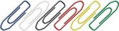 Paperclips Alco 26mm hoekig - pot a 500st. assorti