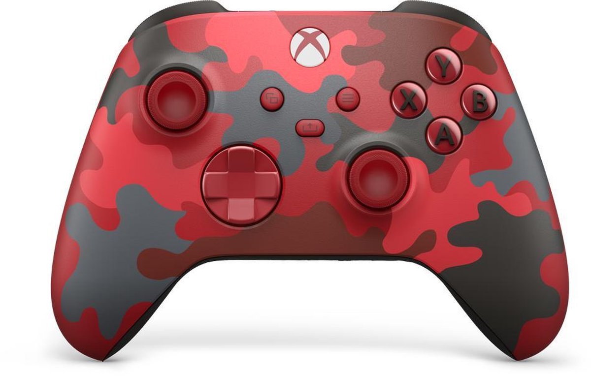 Xbox Draadloze Controller Special Edition Camo Rood- Series X