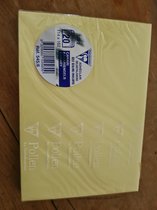 Clairefontaine 20 Enveloppen 114 x 162 kanariegeel
