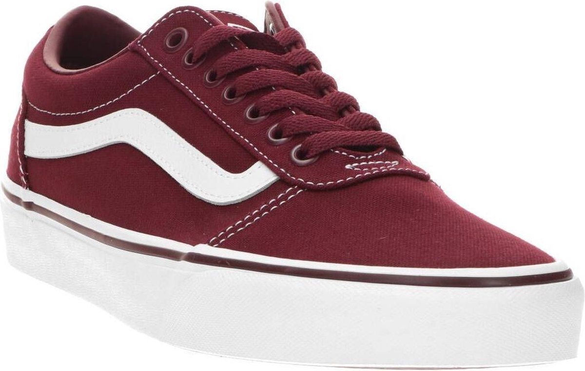 Vans Ward Canvas Heren Sneakers - Port Royale/White - Maat 45 | bol.com