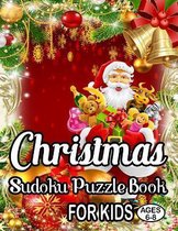 Christmas Sudoku Puzzle Book For Kids Ages 6-8