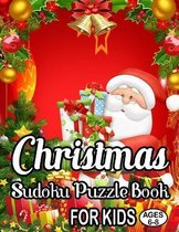 Christmas Sudoku Puzzle Book For Kids Ages 6-8