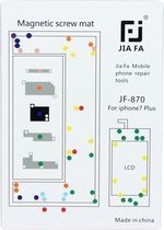 Magnetische schroef mat voor iPhone 7 plus reparaties