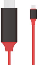 Câble USB C vers HDMI 2 mètres pour MacBook, Windows, Samsung Galaxy etc.
