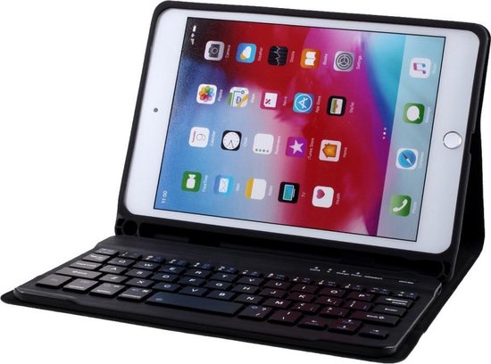 Coque de clavier pour iPad mini 4 (2015) / iPad mini 5 (2019) - noire | bol