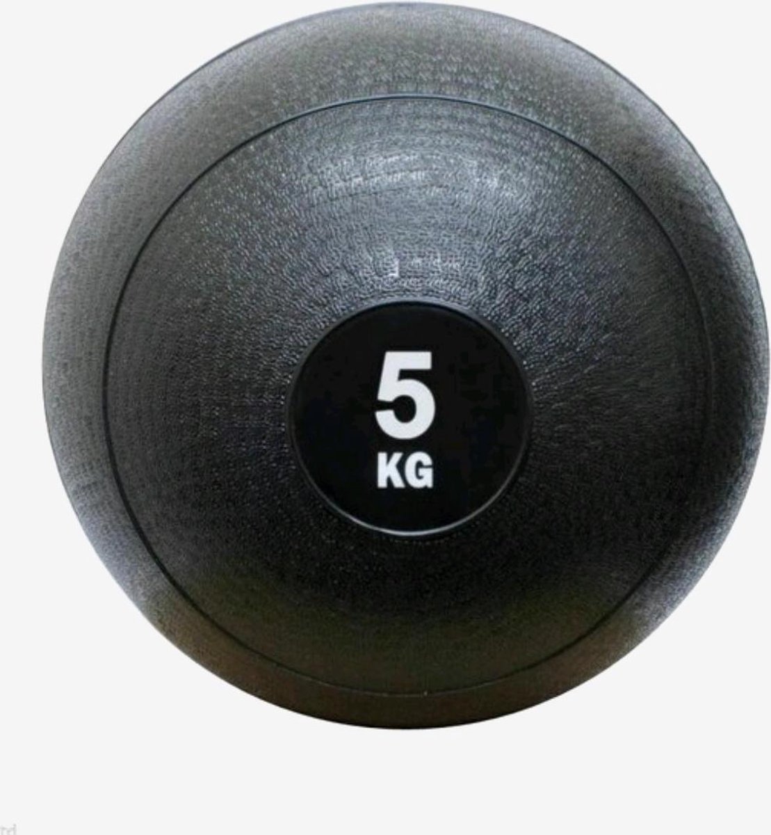 Medicijn bal-medicine ball-sand ball- crossfit ball- fitness bal-5 KG -zwart-gewichten-krachttraining-fitness accessoires- home workout