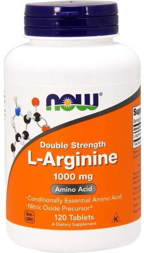 L-Arginine 1000mg - 120 tabletten